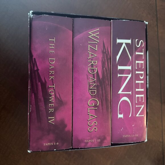 Stephen King The Dark Tower I–IV Audiobook Cassette Lot Frank Muller 1997 - Picture 10 of 12
